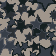 Obraz premium Christmas, urban camouflage of various shades of blue and beige colors