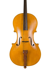 Fototapeta premium Koós Viktor cello maker to a master's catalogue I took a photo of this beautiful musical instrument.