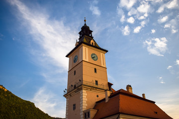 Obraz premium Brasov - Romania, Medieval Council House In Main Square