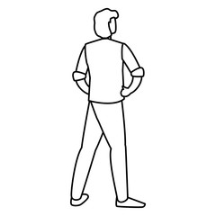 Corporate businessman design