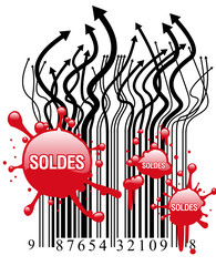 barcode arrows economy