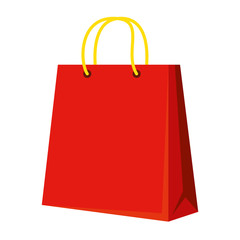 shopping bag isolated icon