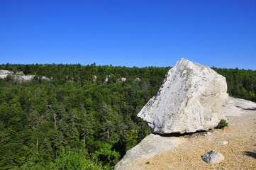 View from Gertrude's Nose hike in Minnewaska Park