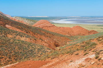 Baskunchak reserve.  Astrakhan region