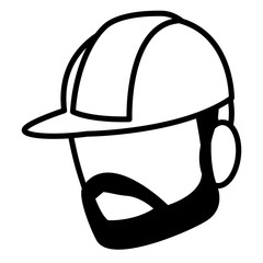 Fototapeta premium safety helmet design