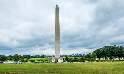 Obraz premium George Washington Monument, obelisk in Washington DC