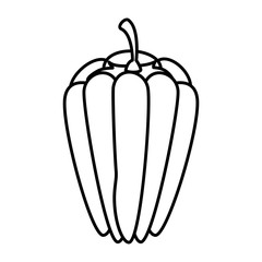 pepper fresh isolated icon