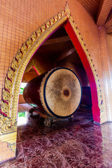 Naklejka premium a temple drum