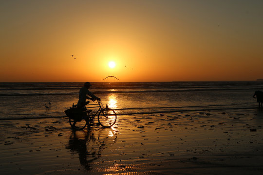 Momentos en el atardecer