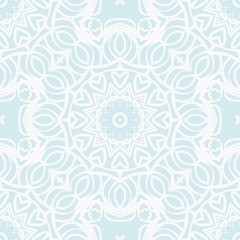 Fototapeta na wymiar vector seamless pattern with abstract floral and leave style. Repeating sample figure and line. paper for scrapbook.