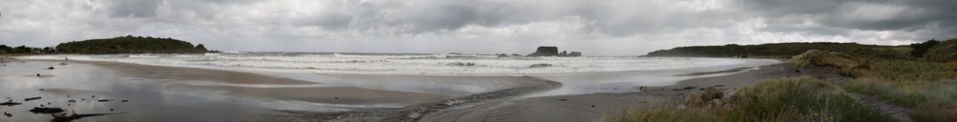 Wellen am Strand