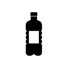 Plastic bottle icon vector