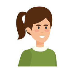 woman with christmas sweater