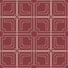 Naklejka premium Art Deco Seamless pattern