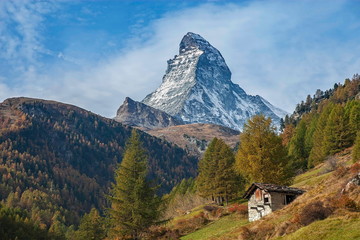 Matterhorn bei Zermatt, Schweiz