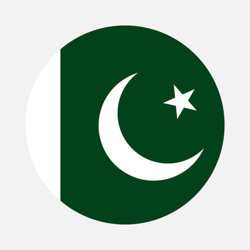 Pakistan flag circle