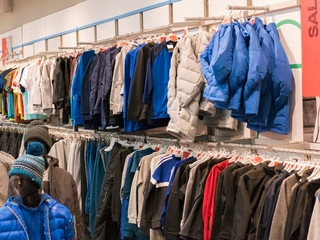 Shelves Sale Outerwear Garment
