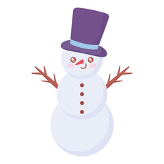 cartoon snowman design
