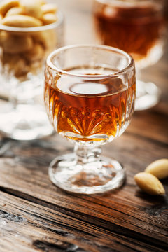 italian liqueur &laquo;Amaretto&raquo;