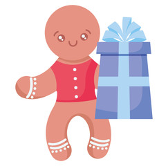 Christmas ginger cookie design