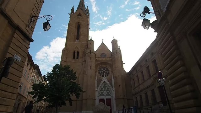 Church and parish of Saint-Jean-de-Malte in 4k