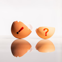 Question marks and exclamation marks