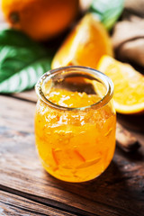 homamade orange jam