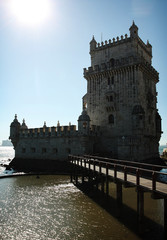 Fototapeta premium Lisbon Belem tower, Portugal