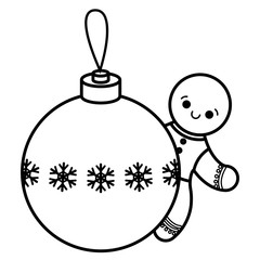 Christmas ginger cookie design