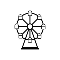 Ferris wheel icon