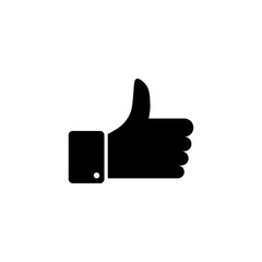 Hand Like icon. Vector concept illustration for design.