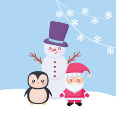 cartoon snowman design