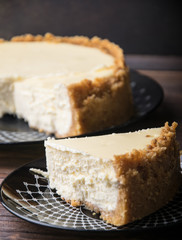 delicious cheesecake on a plate