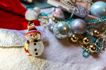 New year and Christmas concept still life photo