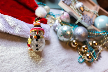 New year and Christmas concept still life photo