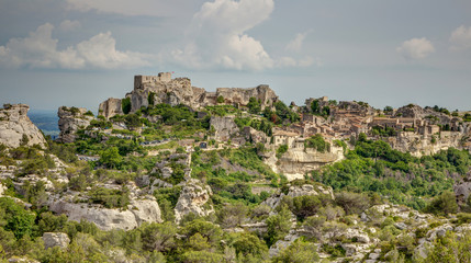 Obraz premium Les baux de Provence dans les Alpilles - Bouches du Rhone