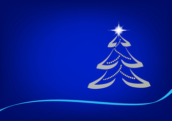 Merry Christmas and a Happy New Year. Christmas cards. Simple design.