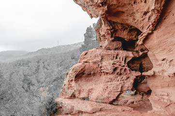 rocks in desert