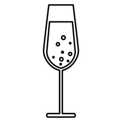 Champagne glass design