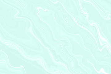 Fototapeta premium Marble background of blue and turquoise color. Sea texture with wavy lines and divorces, a pattern for wallpaper in art style.