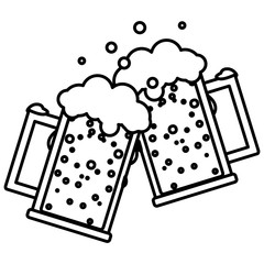 beer mug glass design