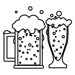 beer mug glass design