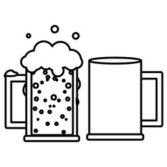 beer mug glass design