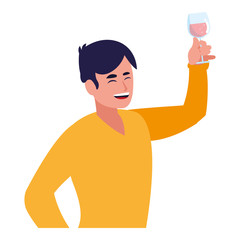Happy man design