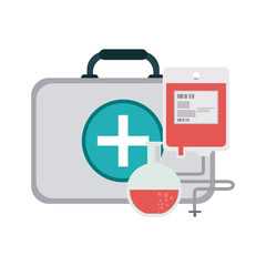 Obraz premium Medical supplies and elements