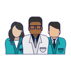 Medical teamwork avatar