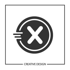 Initial Letter X Logo Template Vector Design