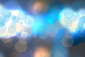 Abstract colorful vivid blur blue texture background with blue and white bokeh circles in soft color style. Template for your product display montage. Beautiful texture.