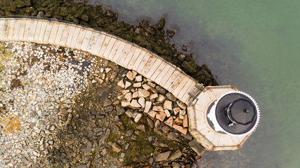 Portland Breakwater Lighthouse Bug Light Leads Mariners into The Harbor