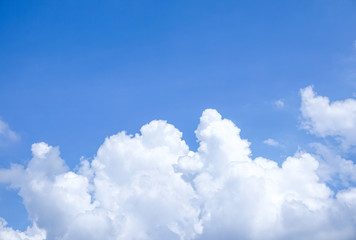 Wonderful  sky with white cloud ,amazing background ,majestic blue sky,beautyful nature